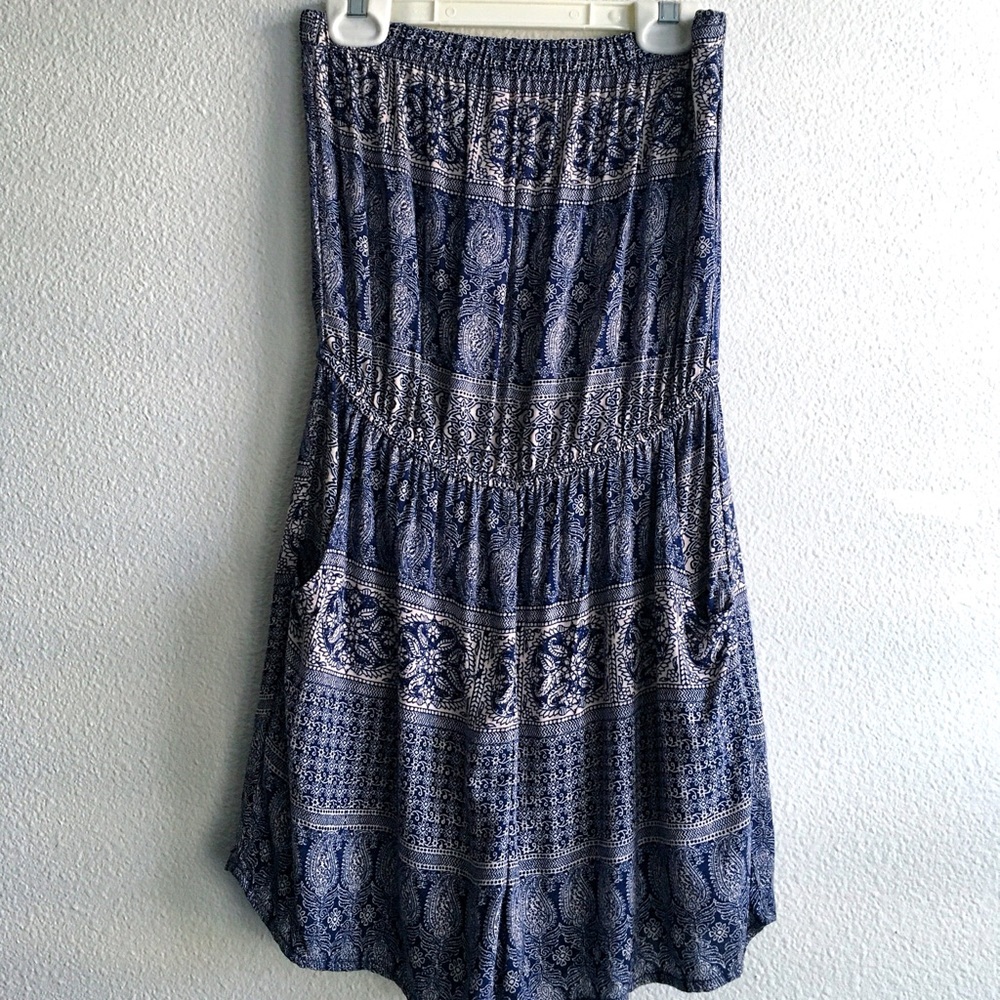 Paisley Pattern Romper - Picture 1 of 4